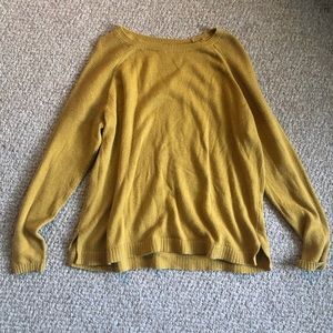 Yellow Old Navy sweater
